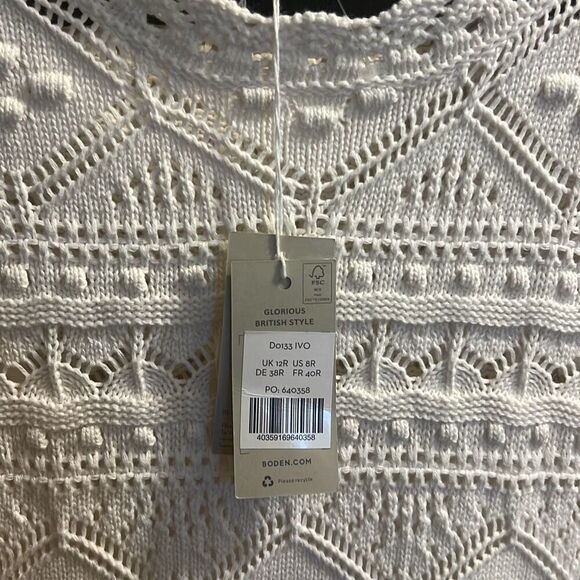 ✨BODEN Claudia Textured Knitted Sz 8R Dress✨ - Picture 9 of 11